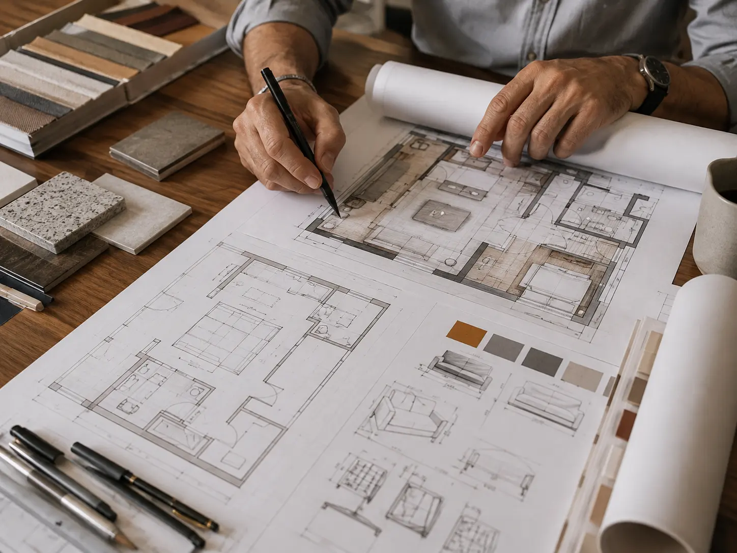 2D Furniture Layouts